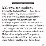 Malort-Beschreibung